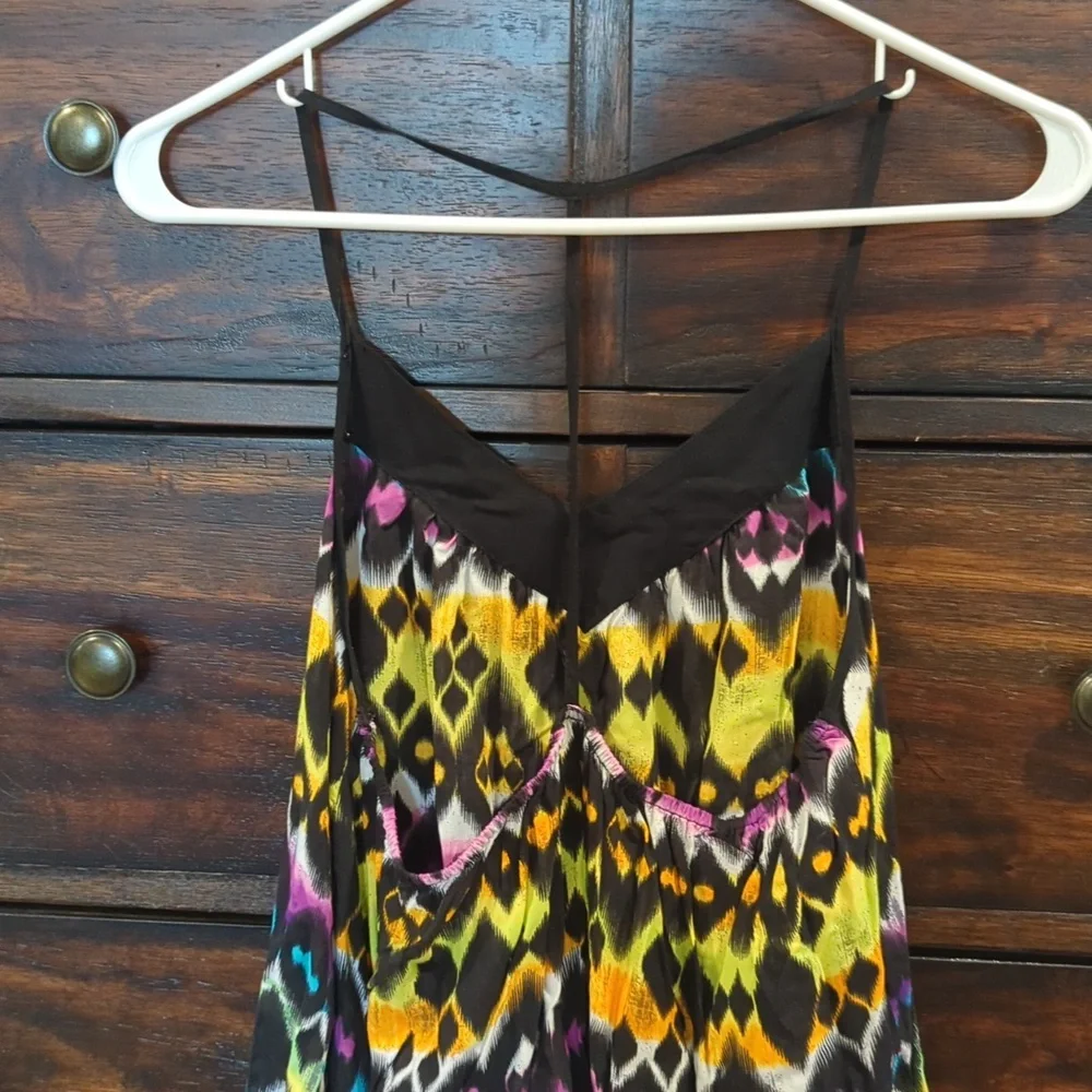 Flowy, Bohemian, T-back Strap Tank - Picture 4 of 5